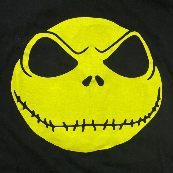 Disney The Nightmare Before Christmas Jack Skellington Graphic L/S Shirt Used - Picture 3 of 4